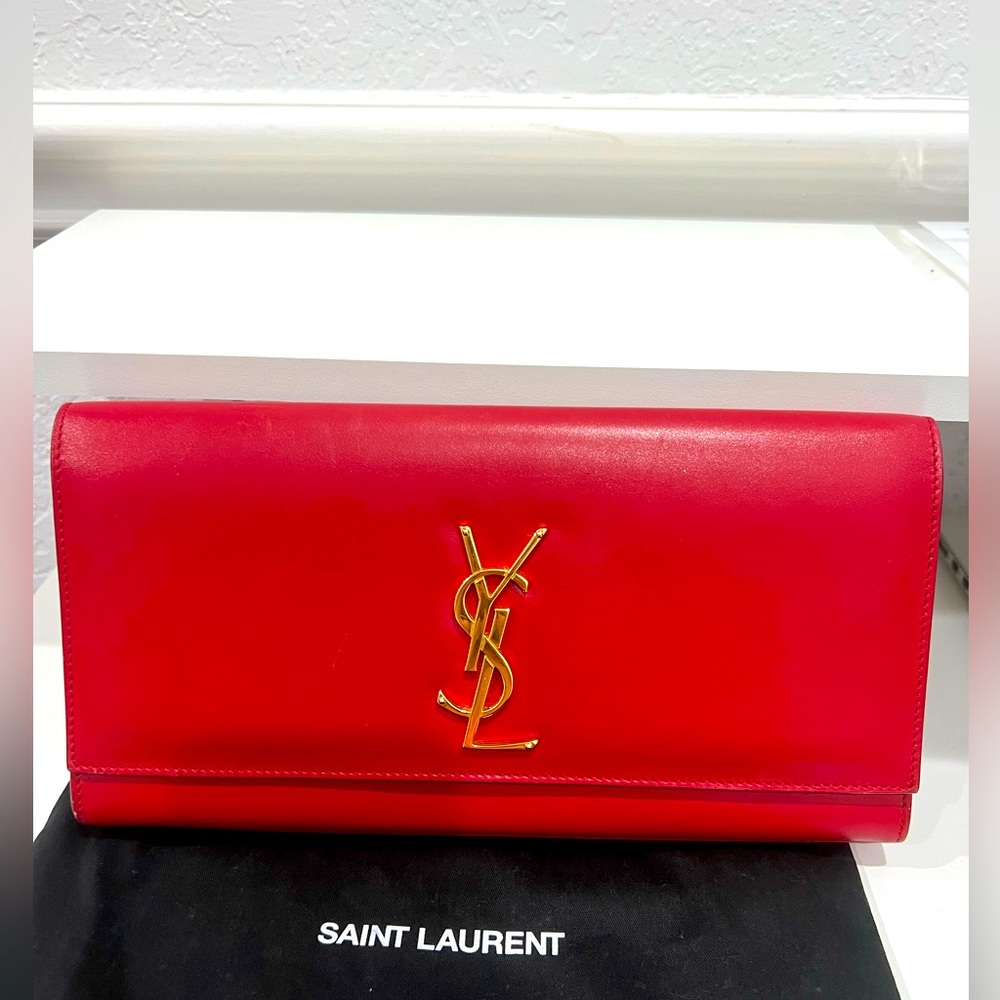 Authentic YSL clutch